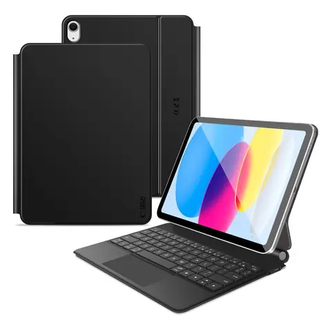 Tech-Protect SC Magnetic + KB černá / Pouzdro s klávesnicí / Apple iPad 10.9