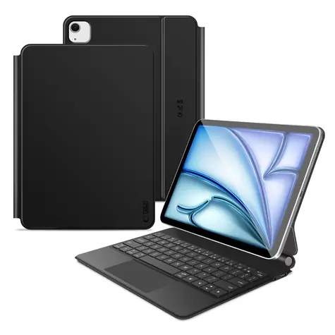 Tech-Protect SC Magnetic + KB černá / Pouzdro s klávesnicí / Apple iPad Air 10.9