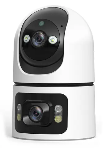 IMMAX NEO LITE SMART Security DOUBLE / Vnitřní kamera / Duální / P/T 355°/90° / 4MP / Wi-Fi / TUYA