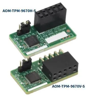 Supermicro AOM-TPM-9670H-O / TPM 2.0 modul / SPI / horizontální / 10pin