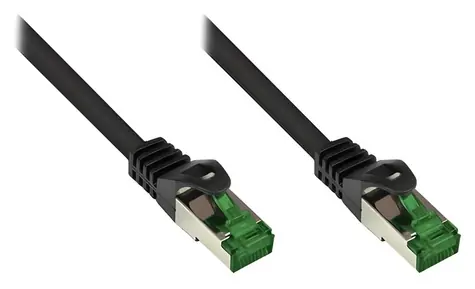 Good Connections Cat.6A patch kabel Outdoor černý / Patch kabel / S/FTP / 500 MHz / 3 m / IP66