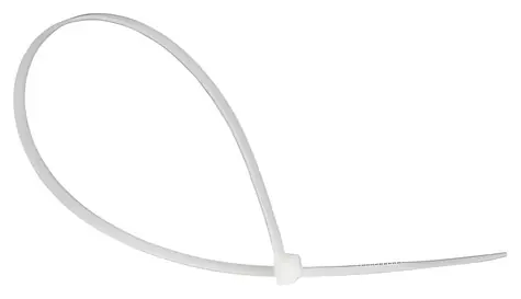 Good Connections Stahovací pásky 250x4,8 mm transparentní / Stahovací pásky / znovuotevíratelné / nylon / 100 ks