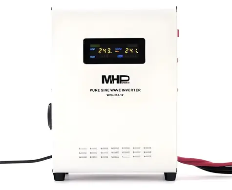 MHPower WPU-800-12 / Napěťový měnič / UPS / 800 W / čistý sinus / 12V
