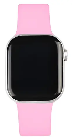 iDeal Watch Band 38/40/41/42 S/M Bubblegum Pink / Silikonový řemínek / pro Apple Watch / 20 mm