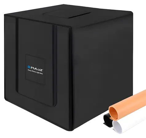 Puluz PU5080EU / Fotografický stan bez stínů / 80 x 80 x 80 cm / LED / 8500 lm / 5500 K