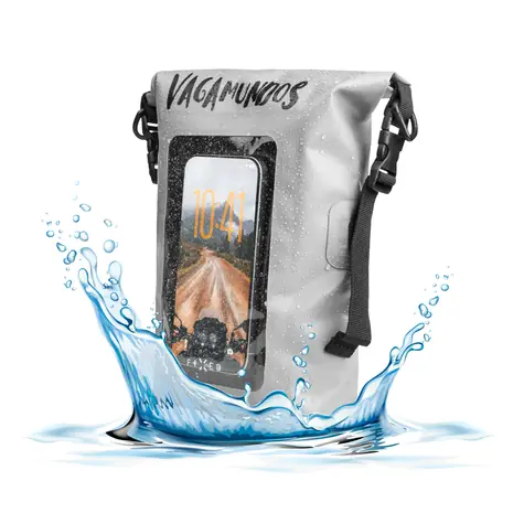 FIXED Float Bag Vandrácký Speciál šedá / Voděodolný vak / Kapsa pro mobil do 7,5
