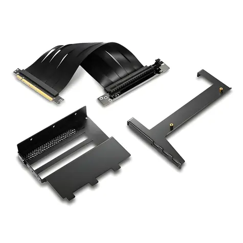Sharkoon Angled Graphics Card Kit 4.0 černá / PCIe 4-slot Riser / PCIe 4.0 x16 / kabel 175mm