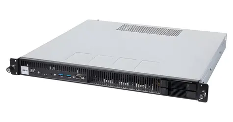 ASUS Pro WS ER100A B6 / Server / AM5 / 4x DDR5 / PCIe 5.0 x16 / 4x 2,5” / 1x 1Gb+2x 2,5Gb LAN / 500W / Rack 1U