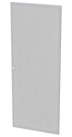 Perforované dveře LC-50 42U / Příslušenství k rozváděči / šířka 800 mm / RAL7035 / 1bodový zámek