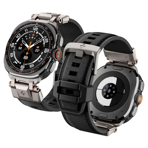 Spigen DuraPro Armor černá / Řemínek / Samsung Galaxy Watch Ultra 2/1 47mm
