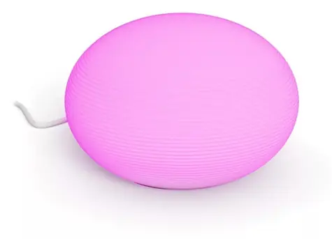 Philips Hue Flourish WCA bílá / Chytrá stolní lampa / E27 / stmívatelná / 16 mil. barev / Bluetooth/Zigbee