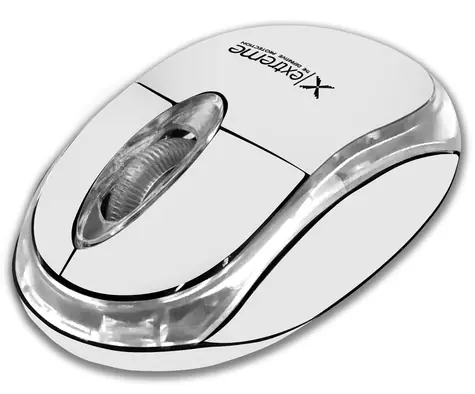Esperanza Extreme XM106W bílá / Bezdrátová optická myš / Bluetooth / 1000 DPI / 3 tlačítka