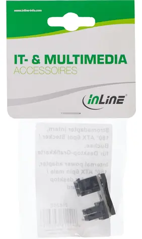 InLine Redukce napájení ATX 6pin černá / Redukce / interní / pro grafické karty