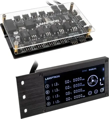 Lamptron RW460 černá / Ovladač vodního chlazení
