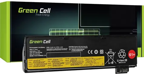 Green Cell LE95 / Baterie pro notebook / Lenovo ThinkPad A475, P51S, T470, T570, T25 / 11,1 V / 4400 mAh