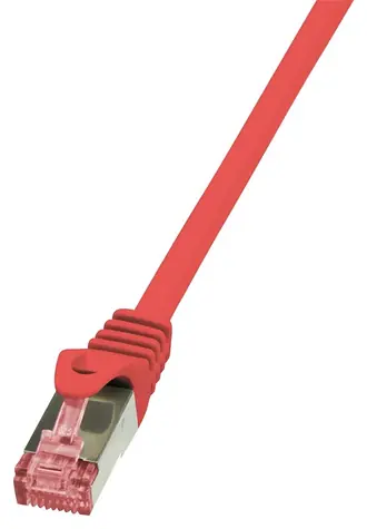 LogiLink červená / Patch kabel / Cat6 / S/FTP / RJ-45 / 2 m