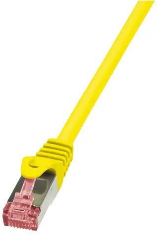 LogiLink CAT6 žlutá / Patch kabel / S/FTP / RJ-45 / 1,5 m