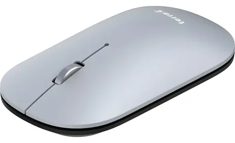 TERRA NBM1000S stříbrná / Myš / bezdrátová / optická / Bluetooth / 4000 DPI