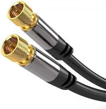 PremiumCord F(M) - F(M) (kjqsat015) / Satelitní anténní kabel / 135 dB / 4x stíněný / 1,5 m