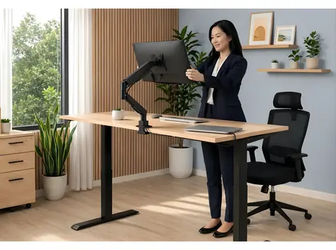 Hama stolní držák pro 1 monitor 35