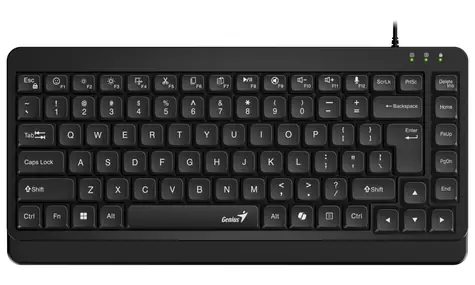 GENIUS LuxeMate 109 černá / Drátová klávesnice / Copilot / USB / CZ+SK layout