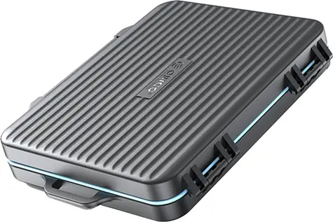 Orico PHCD-3-BK-BP černá / Pouzdro na paměťové karty / 12x SD / 12x microSD