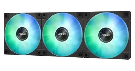 ASUS LC 360 ARGB černá / Komplet vodního chlazení CPU / 360 mm / 3x 120mm / 800-1800 RPM / ARGB