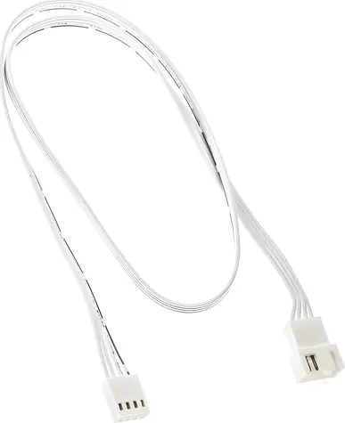 Kolink prodlužovací kabel PWM 4-Pin bílá / Prodlužovací kabel / 60 cm