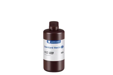 AnyCubic UV Resin Standard v2 šedá / Pryskyřice pro 3D tiskárnu / 405 nm / 1 kg