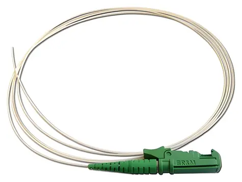 XtendLan Optický pigtail E2000/APC / Optický pigtail / 9/125 / 0,9 mm / 1 m / G.652d / LS0H