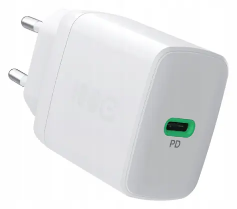 Green Cell PowerSource Solo30 bílá / Nabíječka / 1x USB-C / 30 W