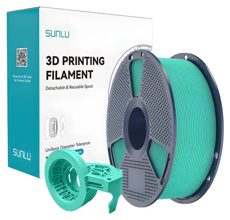 Sunlu PETG High-Speed Matte mátová / Struna pro 3D tiskárnu / PETG / 1 kg