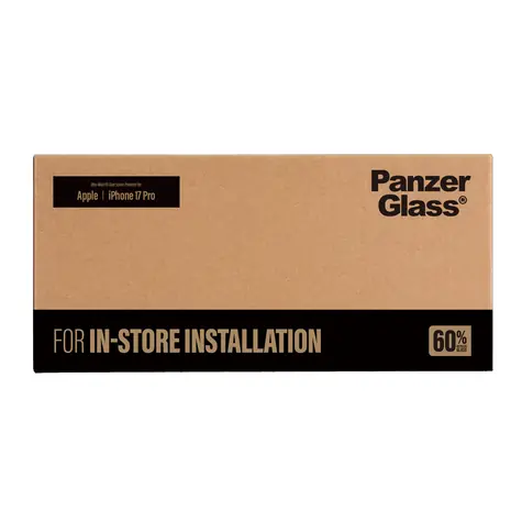 PanzerGlass Ultra-Wide Fit iPhone 17 Pro / Ochranná fólie / FastFit instalační rámeček / 0,74 mm