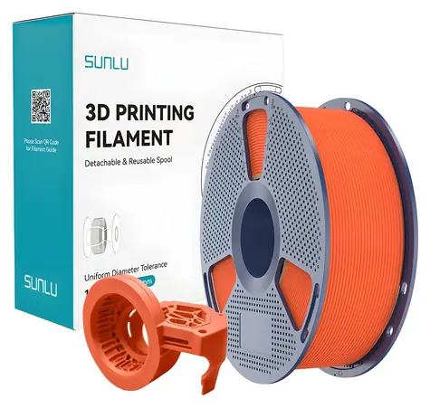 Sunlu PETG High-Speed Matte oranžová / Struna pro 3D tiskárnu / PETG / 1 kg