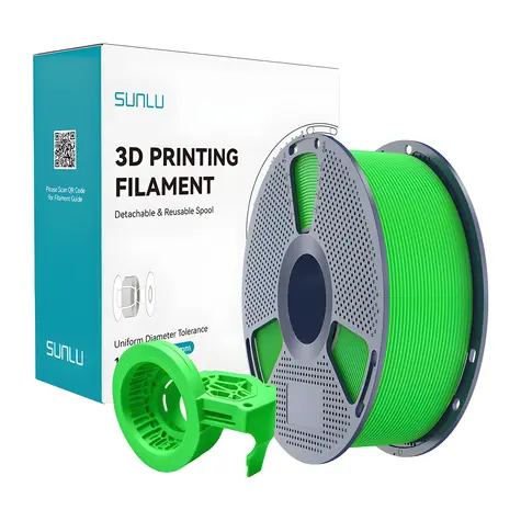 Sunlu PETG High-Speed Matte zelená / Struna pro 3D tiskárnu / PETG / 1 kg
