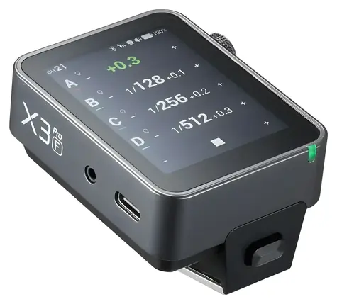 Godox X3Pro F / Bezdrátový vysílač blesku / TTL / HSS / Bluetooth / pro Fujifilm