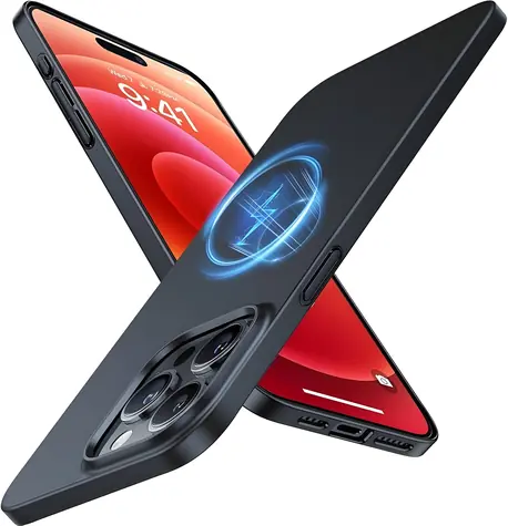 Torras SlimFit-Mag černá / Ochranný kryt pro Apple iPhone 15 / MagSafe