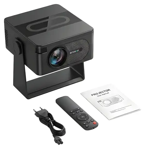 BlitzWolf BW-V1 Ultra / Projektor / LED / Full HD 1080p / Android 9.0 / WiFi 6 / úhel 210°