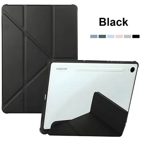 No Name Pouzdro se stojánkem Samsung Galaxy Tab S10 Ultra černá / Pouzdro / stojánek / magnetické uspání