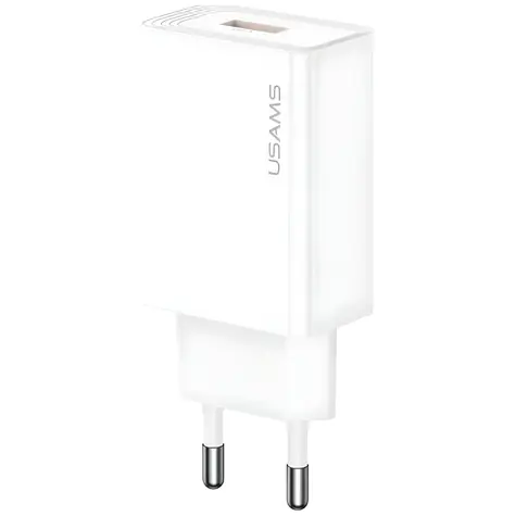 USAMS T69 bílá / Nabíječka / USB-A / 2,1A / 10,5W