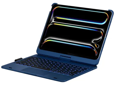 Typecase Flexbook Touch tmavě modrá / Klávesnicové pouzdro / Apple iPad Pro 11