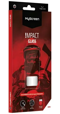 MyScreen ImpactGLASS Samsung Galaxy A53 5G (SM-A536) černá / Ochranné sklo / Hybridní / Anti-impact / 8H