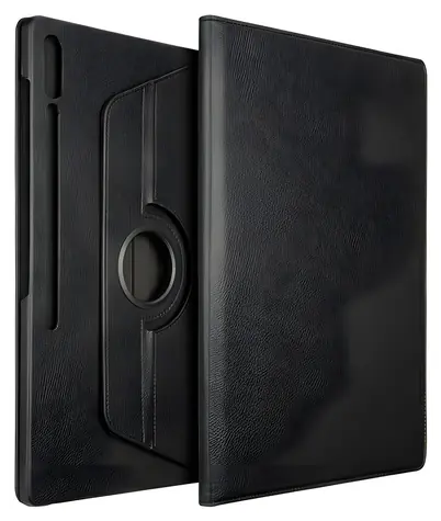 Ochranné pouzdro Smart pro Samsung Galaxy Tab S9 Ultra černé / Pouzdro / TPU a ekokůže / Funkce stojánku