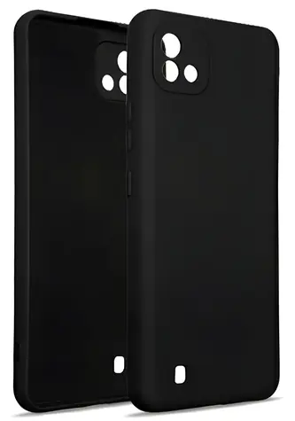Beline Silikonový kryt Realme C11 (2021) černá / Kryt / Silikon / Bezdrátové nabíjení