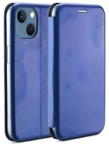 Beline Book Magnetic Apple iPhone 15 modrá / Pouzdro / Typu kniha / Magnetické / TPU, umělá kůže