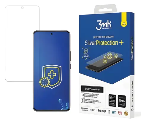 3mk SilverProtection+ pro Realme GT5 / Ochranná fólie / Antimikrobiální