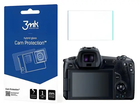 3mk Cam Protection pro Canon EOS R / Ochranné sklo / Hybridní / 6H / 0,2 mm