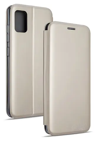 Beline Pouzdro typu kniha pro Samsung Galaxy A02s zlatá / Pouzdro / Magnetické zavírání