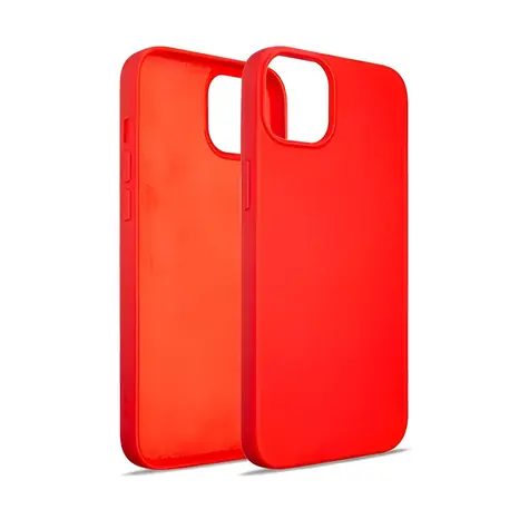 Beline Silicone Case červená / Kryt / Apple iPhone 14 Plus / Silikon