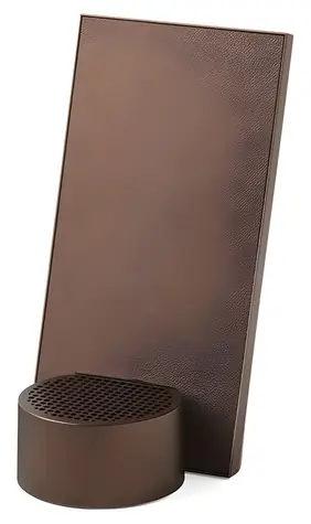 Lexon City Energy Pro bronzová / Bezdrátová nabíječka s reproduktorem / 10W / Bluetooth 5.0 / USB-C